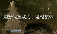 用好闲置动力，给村集体金融提供更多发展要素